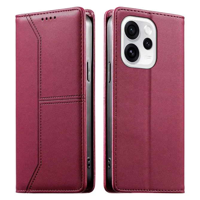 Housse Oppo Reno 15 Pro Ligne Couture avec Support