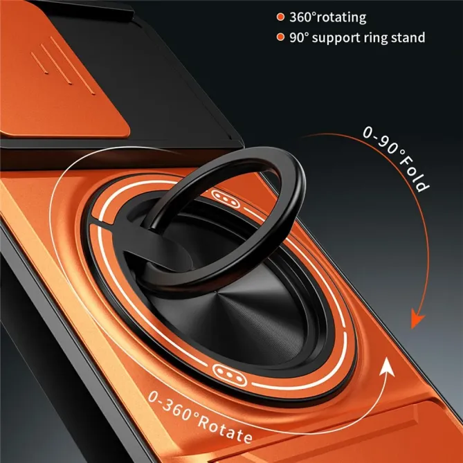 Coque Oppo Reno 15 Pro Magnétique Anneau Support et Cache Caméra Couli