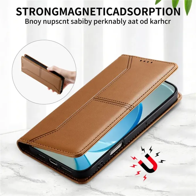 Housse Oppo Reno15 FS 5G / 15 F 5G Ligne Couture avec Support