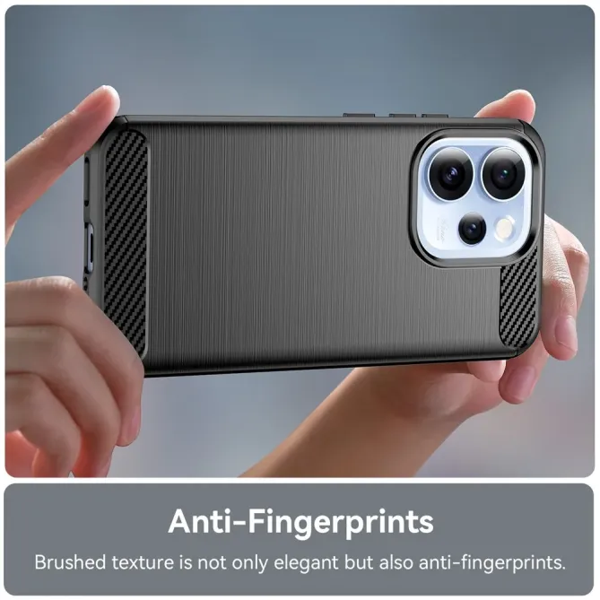 Coque Oppo Reno15 FS 5G / F 5G effet brossé silicone