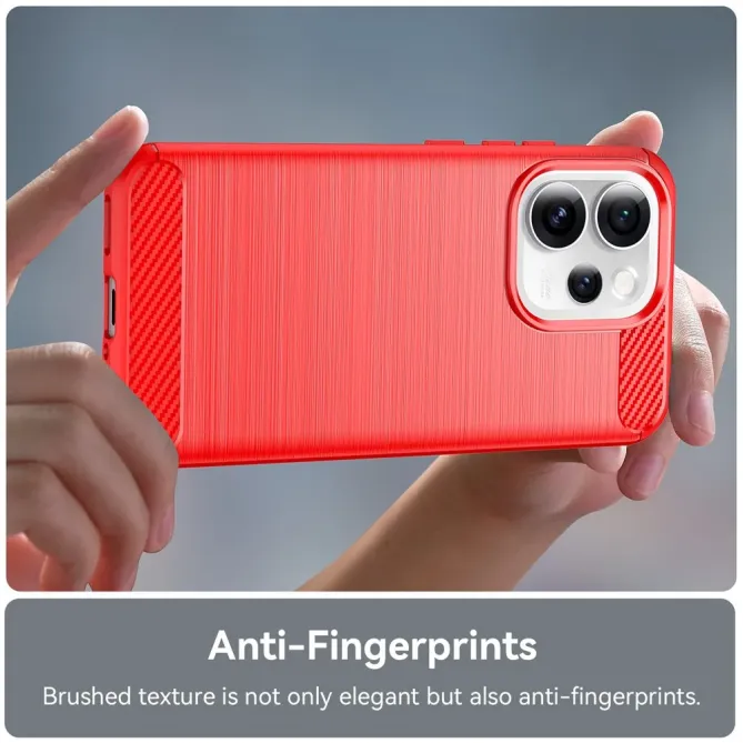 Coque Oppo Reno15 FS 5G / F 5G effet brossé silicone
