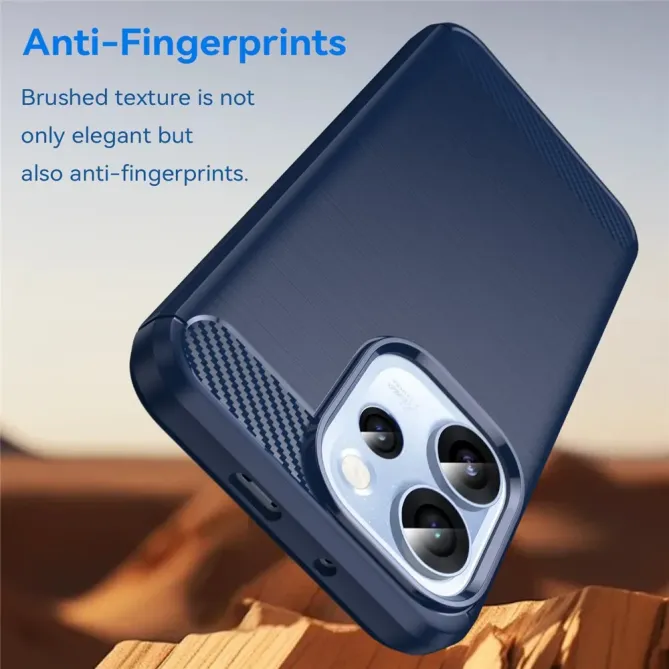 Coque Oppo Reno15 FS 5G / F 5G effet brossé silicone