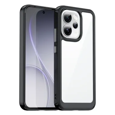Coque Oppo Reno15 FS 5G / F 5G Transparente Contour Couleuré