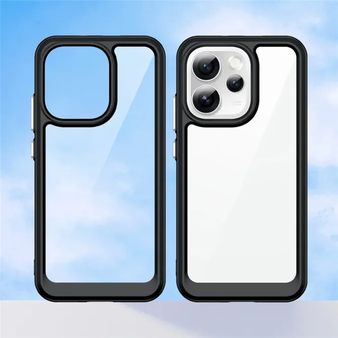 Coque Oppo Reno15 FS 5G / F 5G Transparente Contour Couleuré