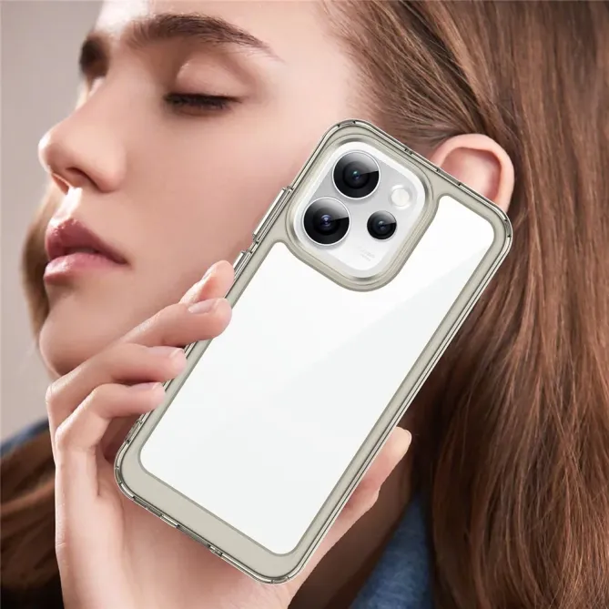 Coque Oppo Reno15 FS 5G / F 5G Transparente Contour Couleuré