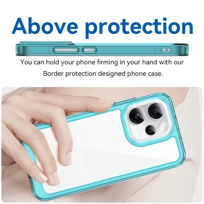 Coque Oppo Reno15 FS 5G / F 5G Transparente Contour Couleuré