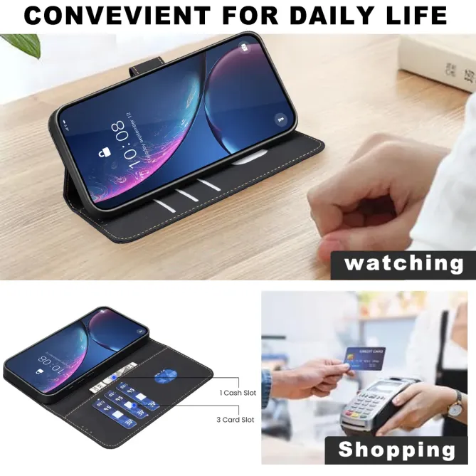 Housse Oppo Reno15 FS 5G / 15 F 5G avec Porte-cartes | BF35