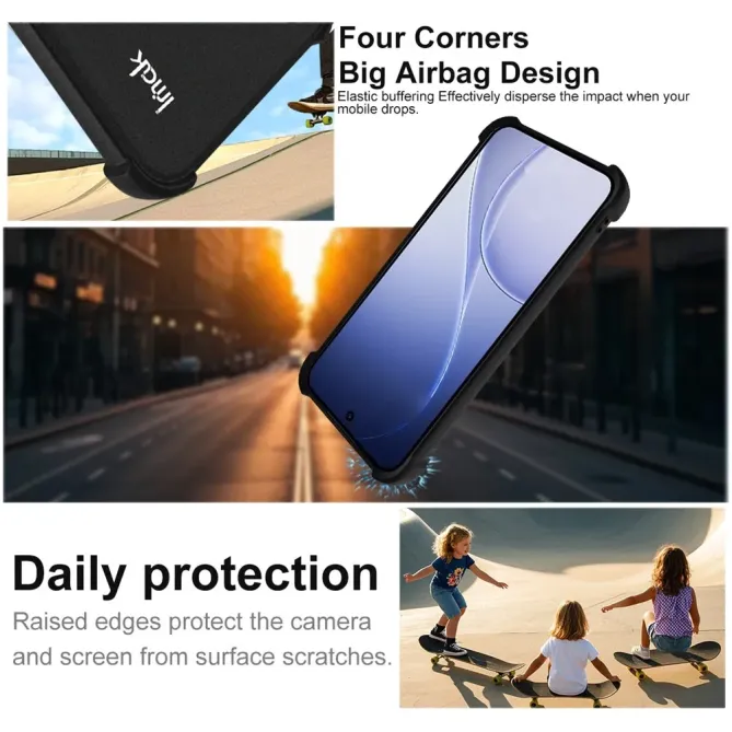 Coque Oppo Reno15 FS 5G / F 5G class protect - Noir mat