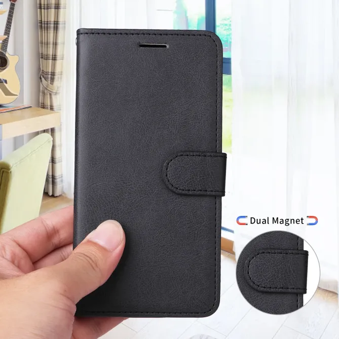 Housse Oppo Reno15 FS 5G / 15 F 5G Sylvette simili cuir avec lanière