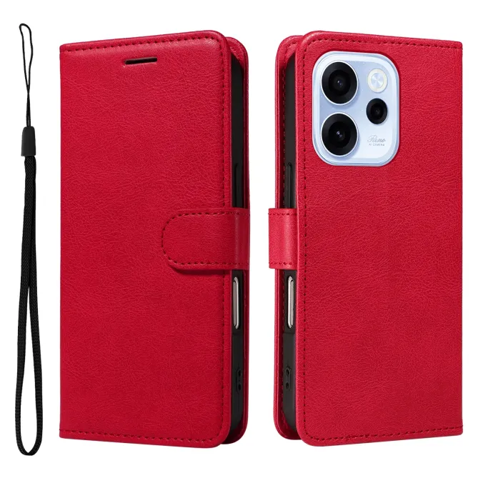Housse Oppo Reno15 FS 5G / 15 F 5G Sylvette simili cuir avec lanière