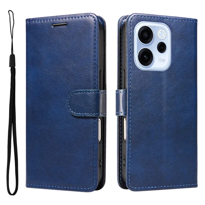 Housse Oppo Reno15 FS 5G / 15 F 5G Sylvette simili cuir avec lanière