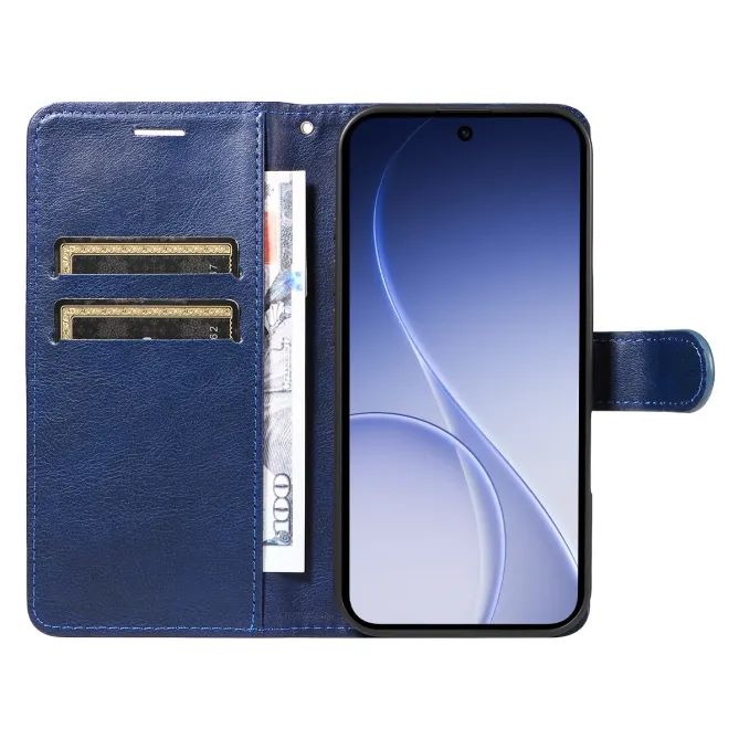 Housse Oppo Reno15 FS 5G / 15 F 5G Sylvette simili cuir avec lanière