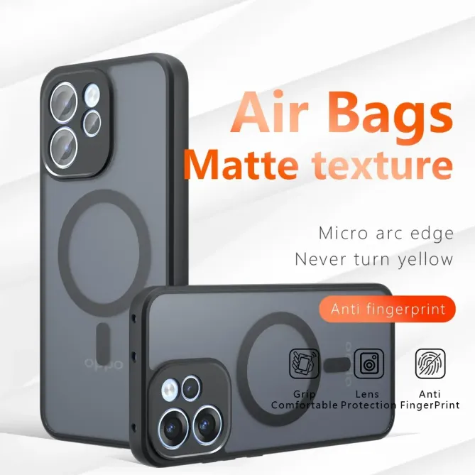 Coque Oppo Reno15 FS 5G / 15 F 5G Revêtement Mat Magnétique