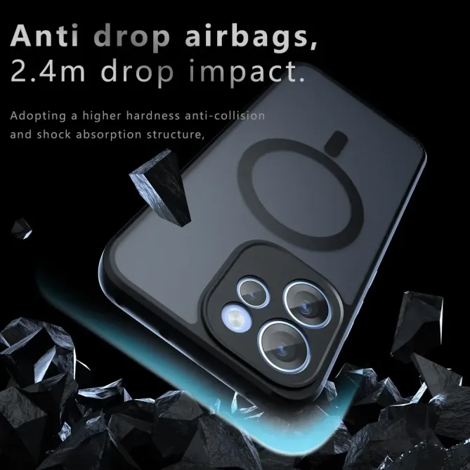 Coque Oppo Reno15 FS 5G / 15 F 5G Revêtement Mat Magnétique