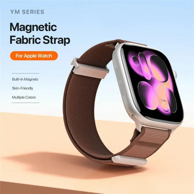 Bracelet Magnétique Apple Watch Ultra 3 2 1 / Series 11 10 9 8 YM Seri