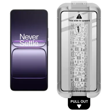 Verre Trempé OnePlus 15R Kit Installation Automatique Anti-Poussière