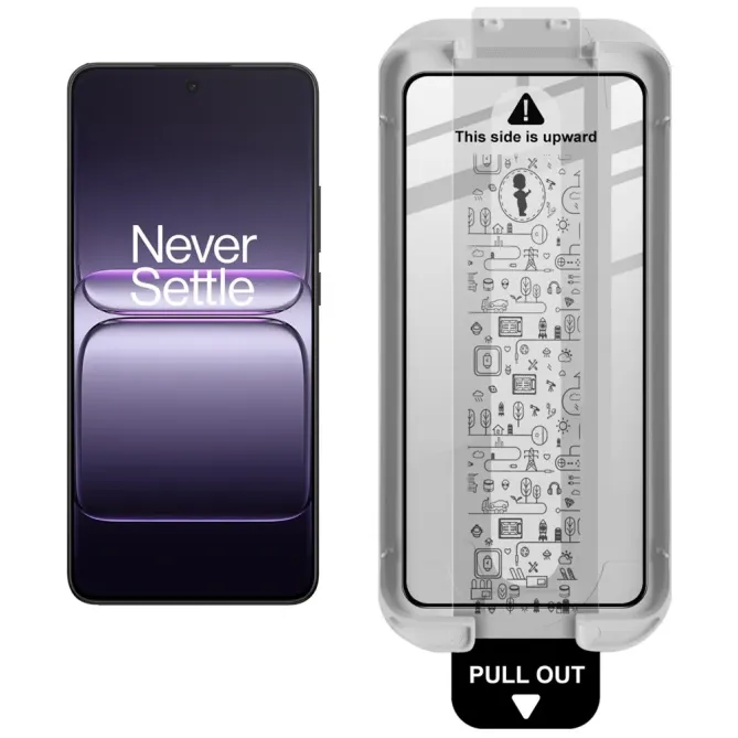 Verre Trempé OnePlus 15R Kit Installation Automatique Anti-Poussière