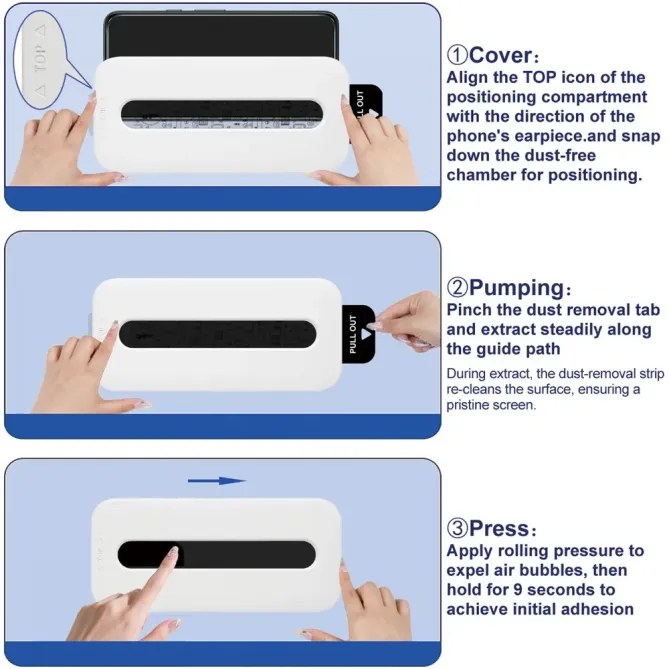 Verre Trempé OnePlus 15R Kit Installation Automatique Anti-Poussière