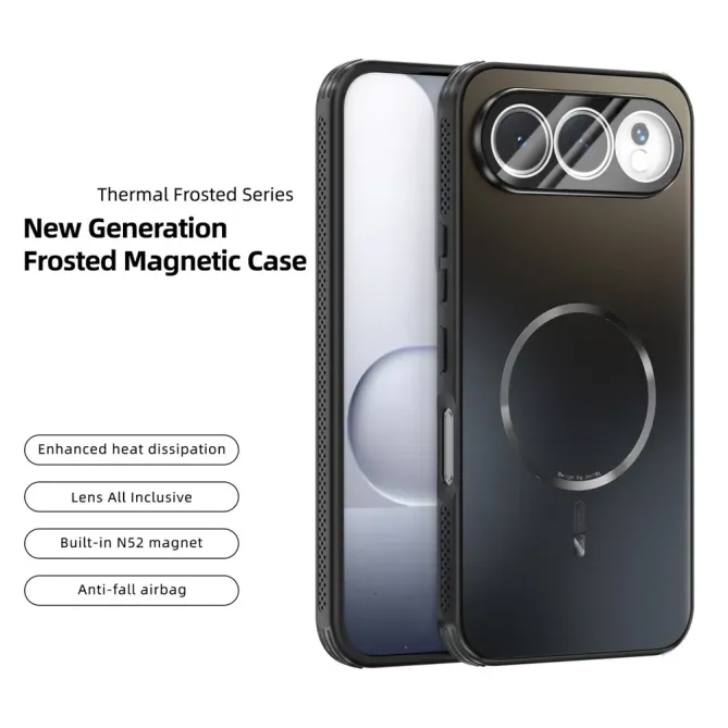 Coque Honor 500 Magnétique Thermal Frosted Series