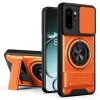 Coque OnePlus 15R Magnétique Anneau Support et Cache Caméra Coulissant