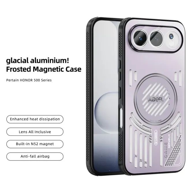 Coque Honor 500 magnétique aluminium