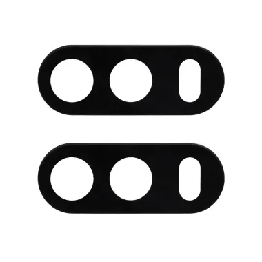 Protections en verre trempé Honor 500 pour lentille arrière (2 pièces)