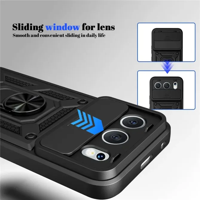 Coque Honor 500 Camera Slide Fonction Support