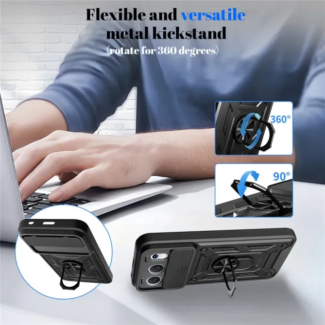 Coque Honor 500 Camera Slide Fonction Support