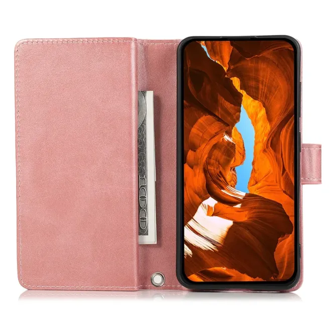 Housse Samsung Galaxy S26 Ultra Portefeuille Cuir avec Dragonne