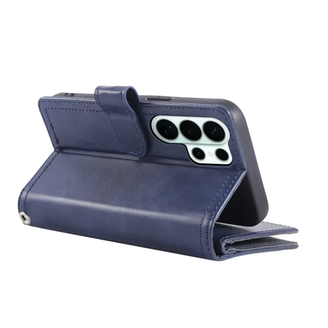 Housse Samsung Galaxy S26 Ultra Portefeuille Cuir avec Dragonne