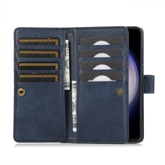 Housse Samsung Galaxy S26 Ultra Portefeuille Cuir avec Dragonne