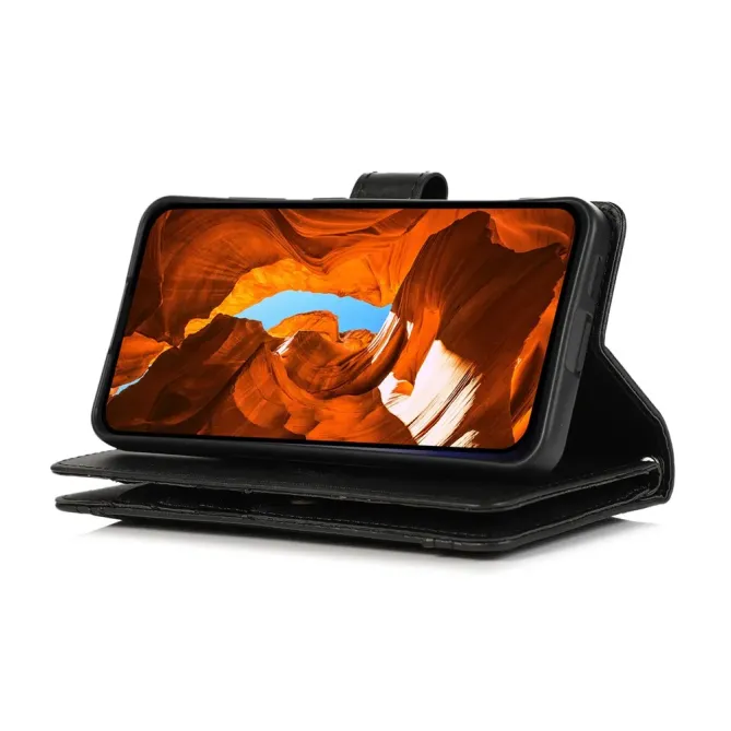 Housse Samsung Galaxy S26 Ultra Portefeuille Cuir avec Dragonne