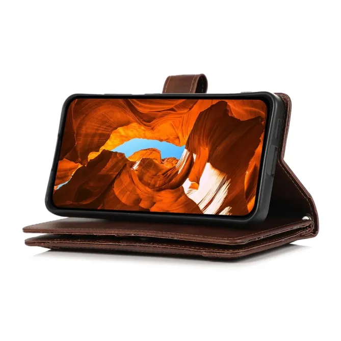 Housse Samsung Galaxy S26 Ultra Portefeuille Cuir avec Dragonne