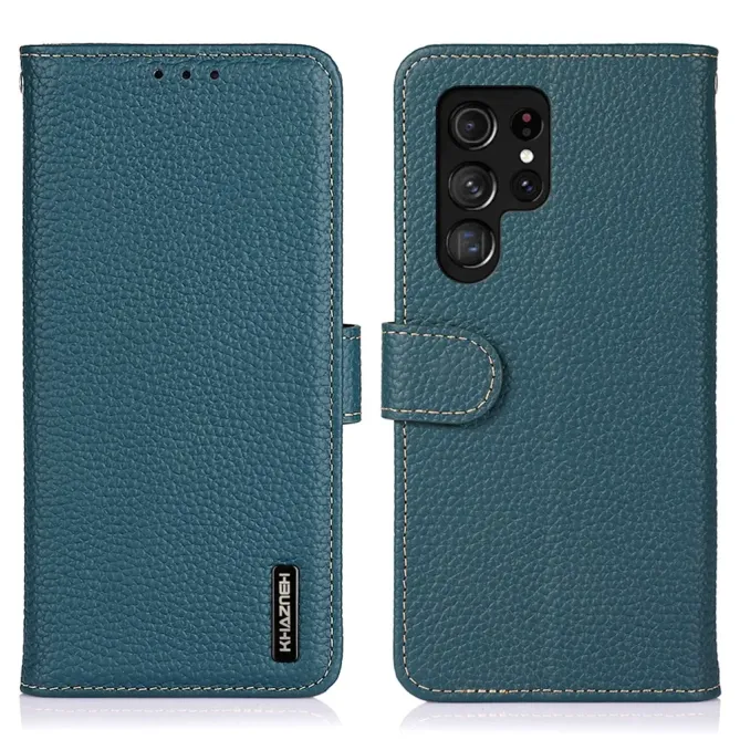 Housse Samsung Galaxy S26 Ultra Cuir Grainé KHAZNEH