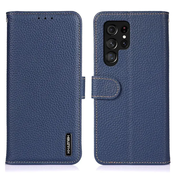 Housse Samsung Galaxy S26 Ultra Cuir Grainé KHAZNEH