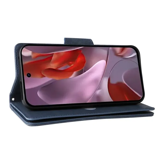 Housse Google Pixel 10a Portefeuille Zippée à Rivets