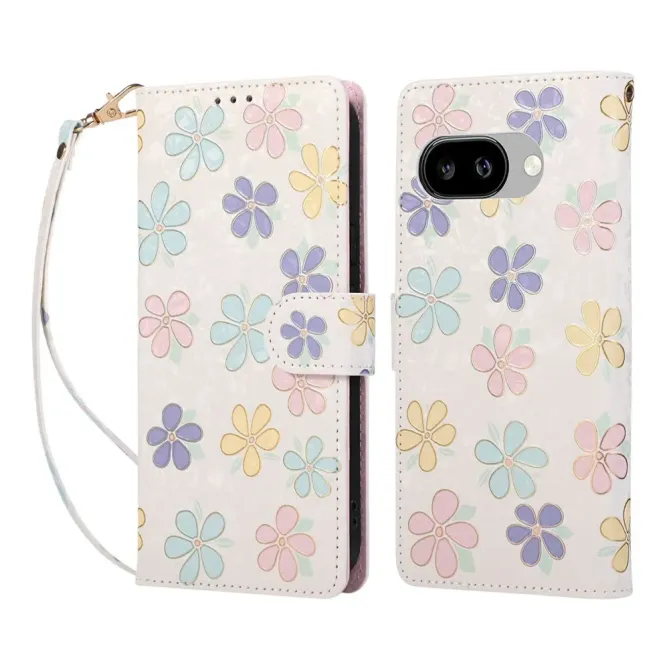 Housse Google Pixel 10a Fleurs Colorées