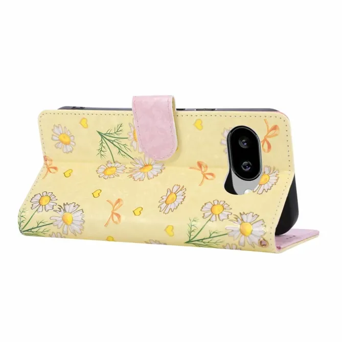 Housse Google Pixel 10a Fleurs Marguerites Jaunes