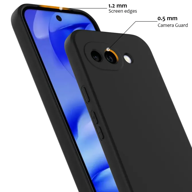 Coque Google Pixel 10a Silicone Liquide Magnétique, Lanière