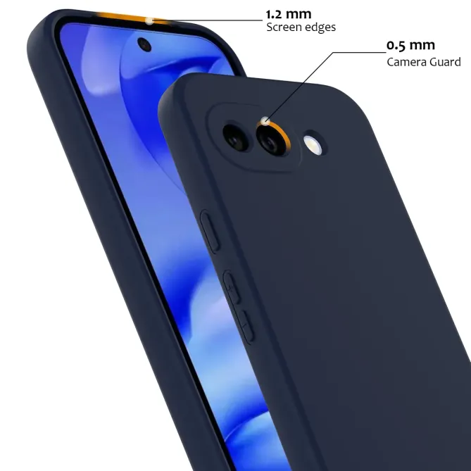 Coque Google Pixel 10a Silicone Liquide Magnétique, Lanière