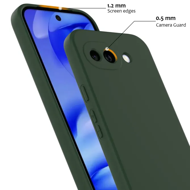 Coque Google Pixel 10a Silicone Liquide Magnétique, Lanière