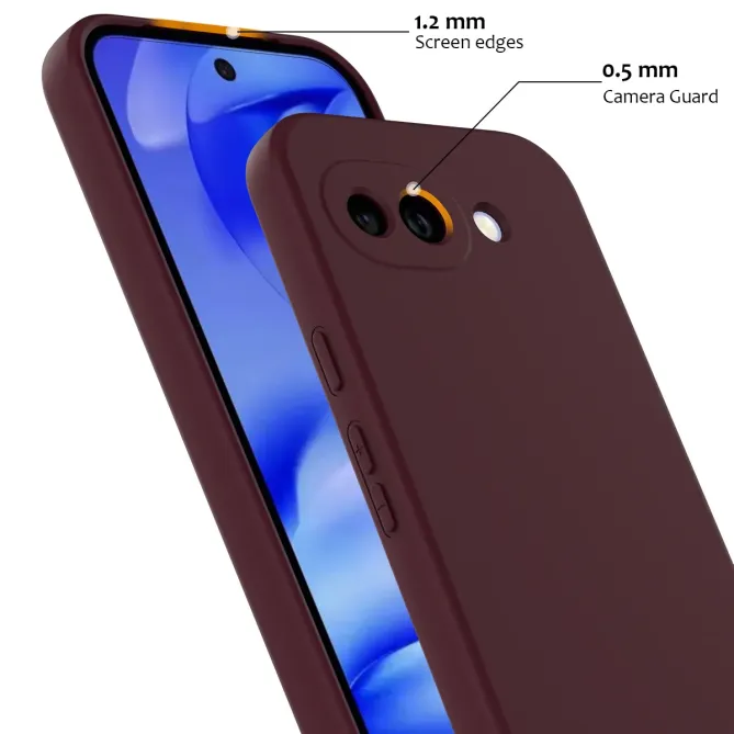 Coque Google Pixel 10a Silicone Liquide Magnétique, Lanière