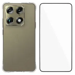 Pack Motorola Signature | Coque Coins Renforcés Transparente avec Verr
