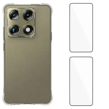 Pack Motorola Signature | Coque Coins Renforcés Transparente avec 2 Ve