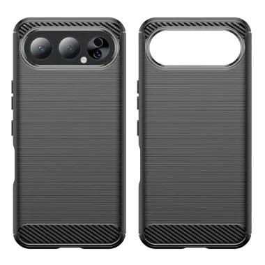 Coque Honor 500 effet brossé silicone