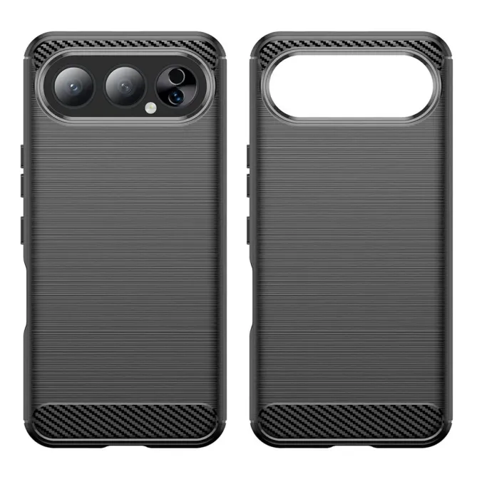 Coque Honor 500 effet brossé silicone