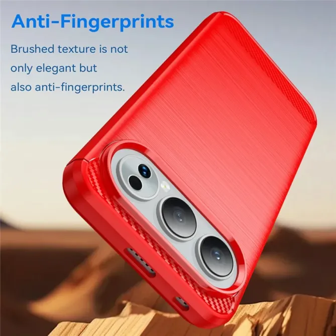 Coque Honor 500 effet brossé silicone