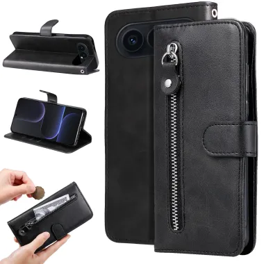 Housse Honor 500 Zipper Pocket Fonction Support