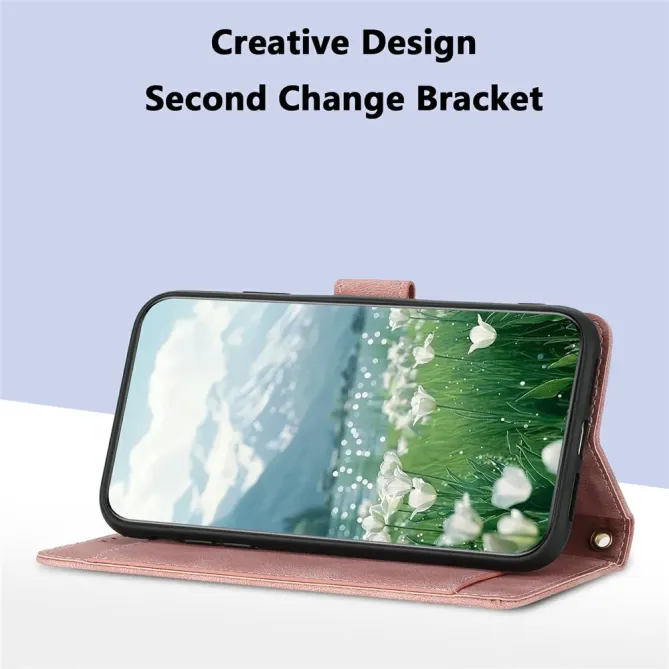 Housse Honor 500 Portefeuille 5 Cartes Tulipes