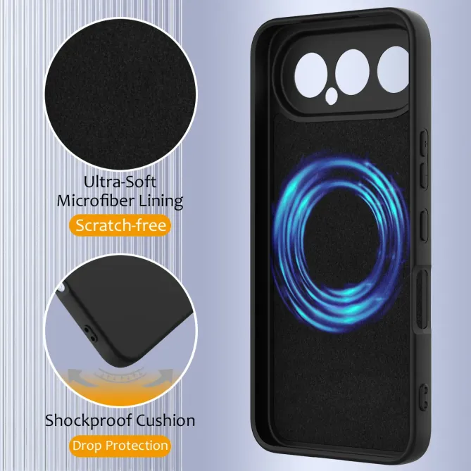 Coque Honor 500 Silicone Liquide Magnétique, Lanière